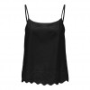 ONLY ONLLOU LIFE EMB SINGLET PTM BLACK