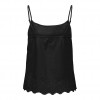 ONLY ONLLOU LIFE EMB SINGLET PTM BLACK