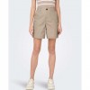 ONLY ONLZORA MW BERMUDA SHORTS PNT BEIGE ONLY ONLZORA MW BERMUDA SHORTS PNT BEIGE