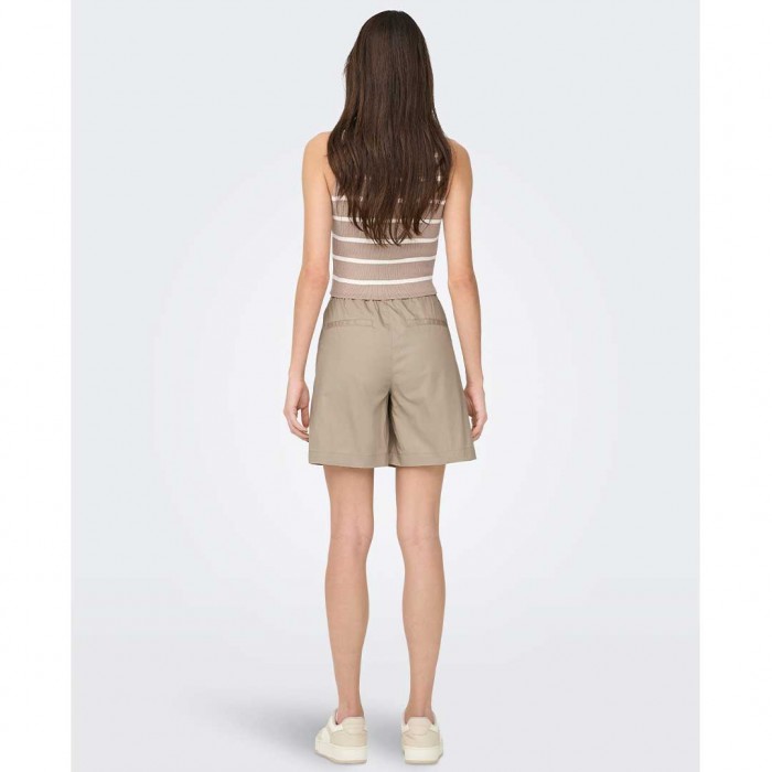 ONLY ONLZORA MW BERMUDA SHORTS PNT BEIGE