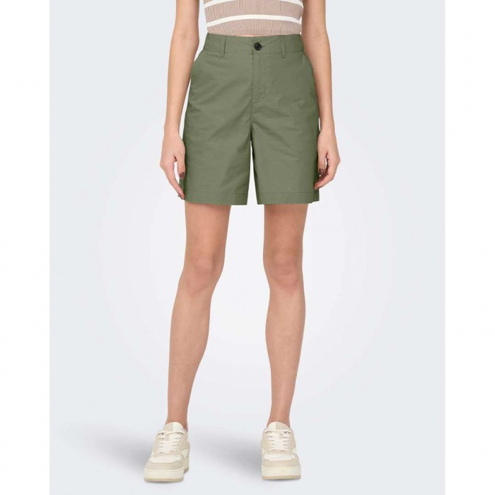 ONLY ONLZORA MW BERMUDA SHORTS PNT GREEN