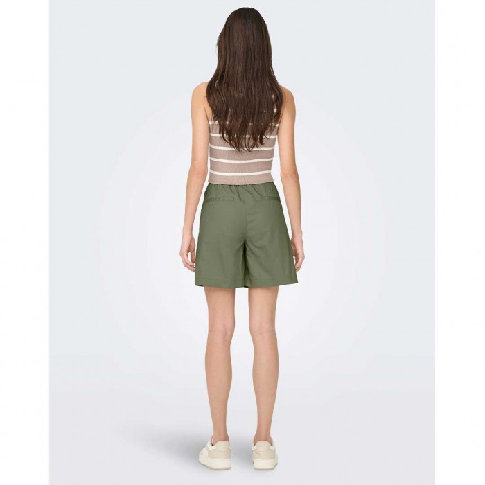 ONLY ONLZORA MW BERMUDA SHORTS PNT GREEN