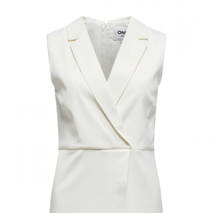 ONLY ONLADORA S/L PLAYSUIT TLR WHITE