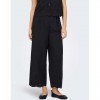 ONLY ONLROXANNE HW LONG CULOTTE PANT WVN BLACK ONLY ONLROXANNE HW LONG CULOTTE PANT WVN BLACK
