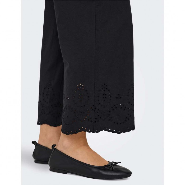 ONLY ONLROXANNE HW LONG CULOTTE PANT WVN BLACK