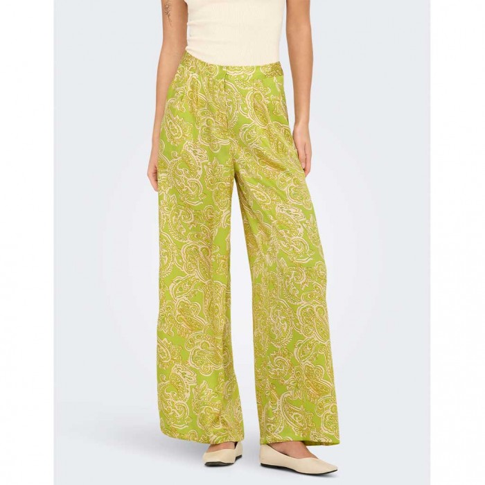 ONLY ONLPAULA LOOSE PANT PTM GREEN