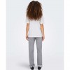 ONLY ONLBURST LIFE S/S POPCORN TOP BOX JRS WHITE ONLY ONLBURST LIFE S/S POPCORN TOP BOX JRS WHITE
