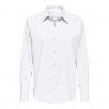 ONLY ONLFLOR LIFE LS REG SHIRT CC WVN WHITE