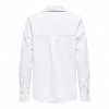 ONLY ONLFLOR LIFE LS REG SHIRT CC WVN WHITE