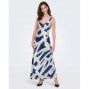 ONLY ONLJAMIE S/L MIDI DRESS CS PTM BLUE