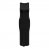 ONLY ONLEA S/L LONG SLIT DRESS JRS BLACK ONLY ONLEA S/L LONG SLIT DRESS JRS BLACK