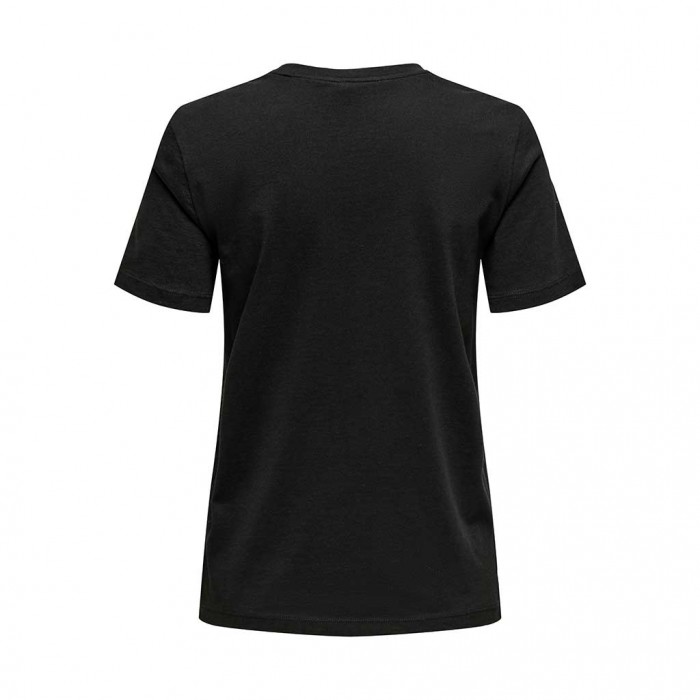 ONLY ONLKITA LIFE REG S/S PINEAPPLE TOP JRS BLACK