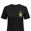 ONLY ONLKITA LIFE REG S/S PINEAPPLE TOP JRS BLACK ONLY ONLKITA LIFE REG S/S PINEAPPLE TOP JRS BLACK