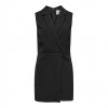 ONLY ONLADORA S/L PLAYSUIT TLR BLACK ONLY ONLADORA S/L PLAYSUIT TLR BLACK