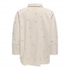 ONLY ONLGRACE L/S RHINESTONE COL SHIRT PNT BEIGE ONLY ONLGRACE L/S RHINESTONE COL SHIRT PNT BEIGE