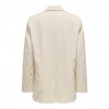 ONLY ONLHELENE LIFE L/S LOOSE BLAZER CC TLR ECRU ONLY ONLHELENE LIFE L/S LOOSE BLAZER CC TLR ECRU