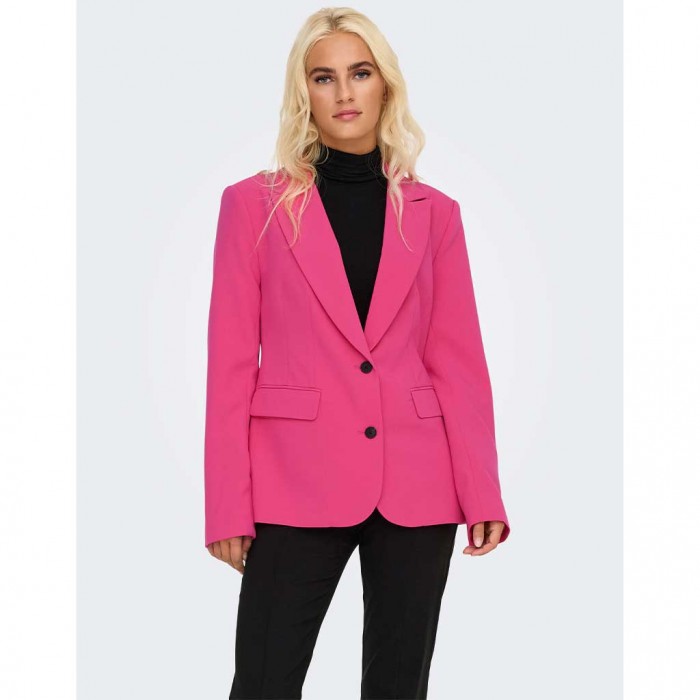 ONLY ONLRAVEN LIFE L/S FIT BLAZER CC TLR PINK