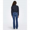 ONLY ONLLUNA HW FLARED DNM DIABOX DARK BLUE DENIM