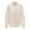 ONLY  ONLSILLA L/S FITTED SHIRT CC PNT ECRU