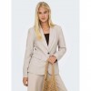 ONLY ONLRAVEN LIFE L/S FIT BLAZER CC TLR ECRU