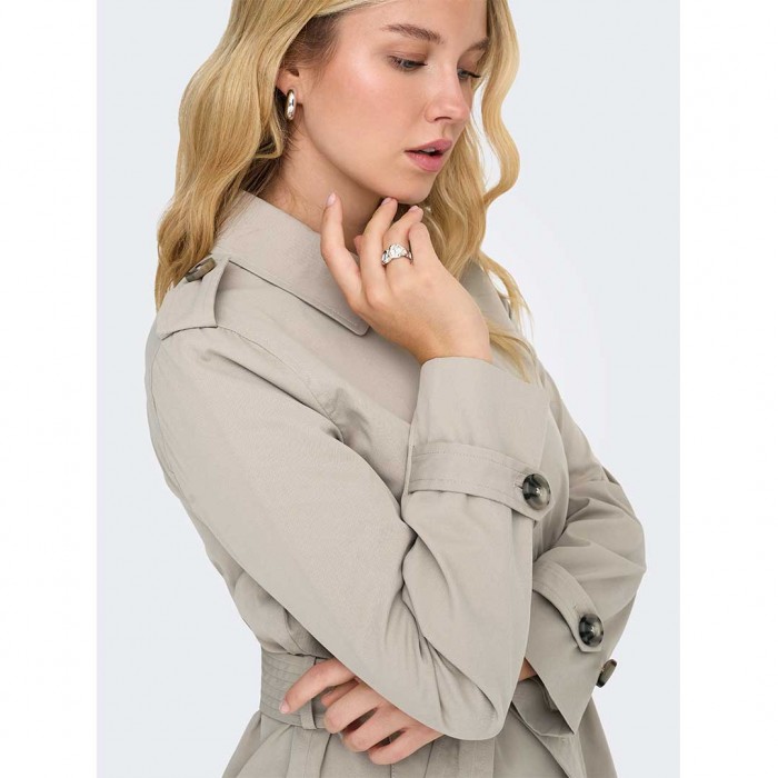 ONLY ONLDISA LIFE SB TRENCHCOAT CC OTW BEIGE