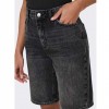 ONLY ONLSONNY HW WIDE DNM SHORTS NOOS WASHED BLACK