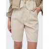 ONLY ONLARIS LIFE BERMUDA SHORTS WVN CC BEIGE ONLY ONLARIS LIFE BERMUDA SHORTS WVN CC BEIGE