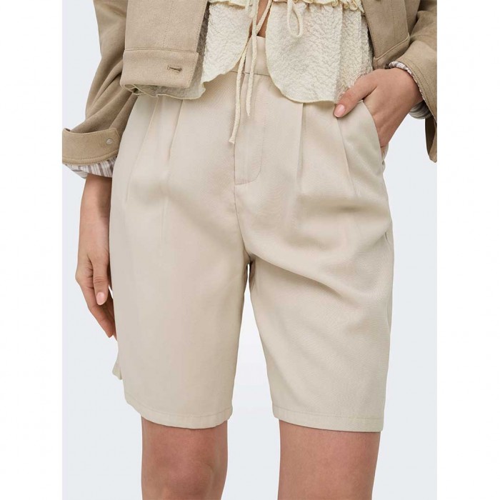ONLY ONLARIS LIFE BERMUDA SHORTS WVN CC BEIGE
