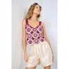 ONLY ONLYVONNE S/L TOP JRS BORDO ONLY ONLYVONNE S/L TOP JRS BORDO