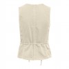 ONLY ONLSILLA S/L BELT WAISTCOAT PNT BEIGE