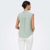 ONLY ONLSIESTA S/L LINEN BL SHIRT PNT NOOS GREEN