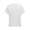 ONLY ONLOLIVIA LIFE S/S LOOSE O-NECK TOP JRS WHITE ONLY ONLOLIVIA LIFE S/S LOOSE O-NECK TOP JRS WHITE