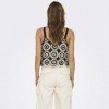 ONLY ONLYVONNE S/L TOP JRS BLACK/WHITE ONLY ONLYVONNE S/L TOP JRS BLACK/WHITE