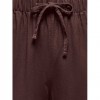 ONLY ONLGOA MW LINEN BL PULL-UP PANT CC PNT BROWN ONLY ONLGOA MW LINEN BL PULL-UP PANT CC PNT BROWN