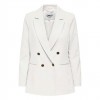 ONLY ONLASTRID LIFE L/S FIT BLAZER TLR NOOS WHITE ONLY ONLASTRID LIFE L/S FIT BLAZER TLR NOOS WHITE