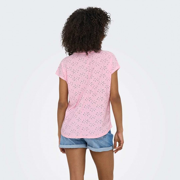 ONLY ONLSMILLA S/S TOP JRS NOOS PINK ONLY ONLSMILLA S/S TOP JRS NOOS PINK