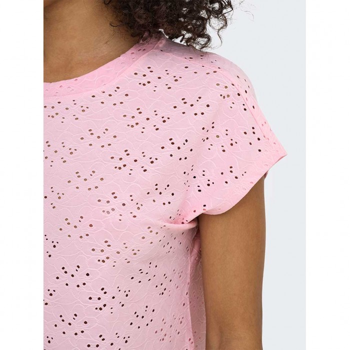 ONLY ONLSMILLA S/S TOP JRS NOOS PINK