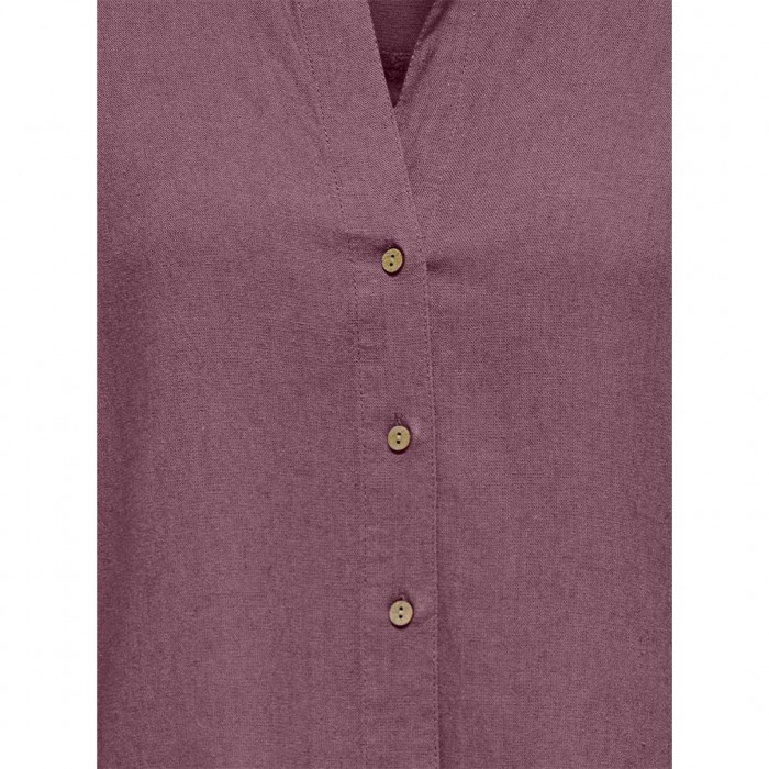 ONLY ONLGOA 3/4 STRAP LINEN BL SHIRT CC PNT ROSE