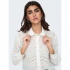 ONLY ONLVALAIS L/S SHIRT WVN NOOS WHITE ONLY ONLVALAIS L/S SHIRT WVN NOOS WHITE