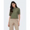 ONLY ONLGOA S/S LINEN BL SHIRT CC PNT GREEN ONLY ONLGOA S/S LINEN BL SHIRT CC PNT GREEN