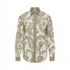 ONLY PAISLEY BORDER IVY GREEN