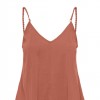 ONLY ONLMADELI OAKLYN STRAP TOP WVN ORANGE