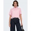 ONLY ONLVALAIS S/S SHIRT WVN NOOS PINK ONLY ONLVALAIS S/S SHIRT WVN NOOS PINK