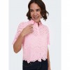 ONLY ONLVALAIS S/S SHIRT WVN NOOS PINK ONLY ONLVALAIS S/S SHIRT WVN NOOS PINK