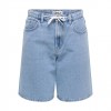 ONLY ONLHOPE HW WIDE STRING SHORTS DNM PIM LIGHT BLUE