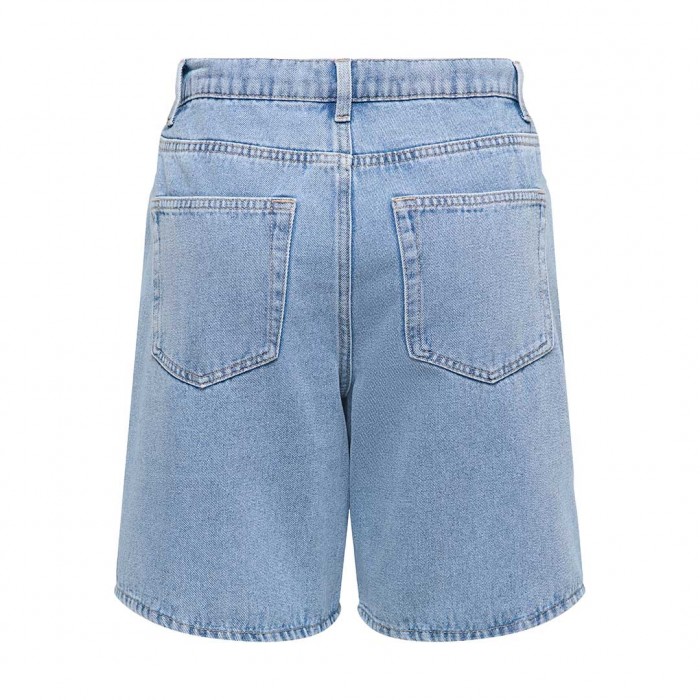 ONLY ONLHOPE HW WIDE STRING SHORTS DNM PIM LIGHT BLUE
