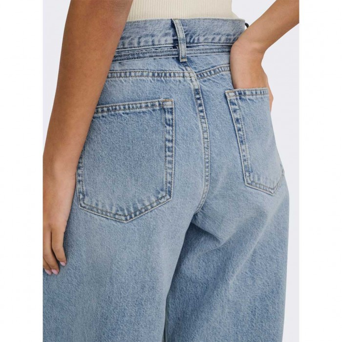 ONLY ONLGIANNA MW STRAIGHT DOT450 DNM NOOS LIGHT BLUE