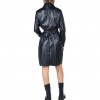 ONLY ONLAINO FAUX LEATHER SHACKE DRESS OTW BLACK