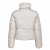 ONLY REVERSE PUFFER JACKET Grey / Silver Lining