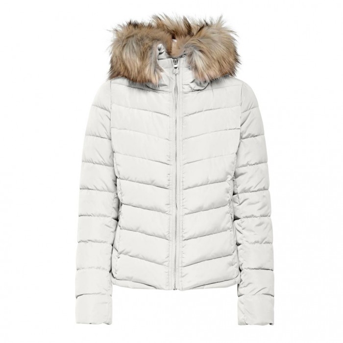 ONLY SHORT QUILTED JACKET White / Cloud Dancer